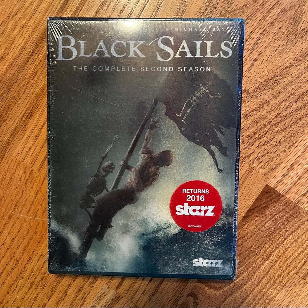 NWT Black Sails DVD TV Series Season 2